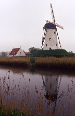 Windmill - Belgium Canal