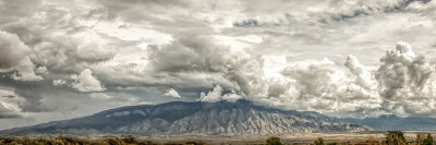 Autumn Clouds Move in on the Sandias