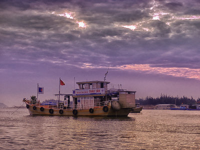 Fishing Boat in Early Morning