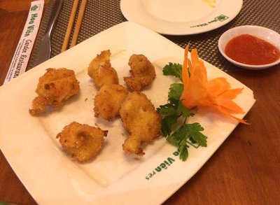 The Best Fried Calamari I've Ever Had was at Hoa Vien Restaurant