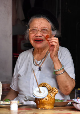 Chewing Betel Nut