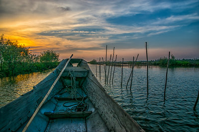 Heading Up The Lagoon