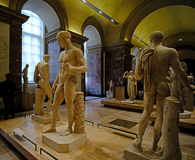 Classic Sculptures in the Louvre