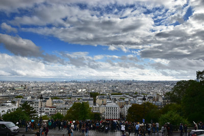 Paris from Monrmartre Viewpoint
