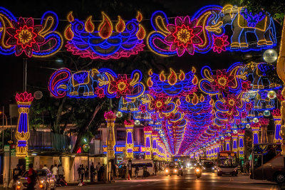 Little India Decked out for Dawali