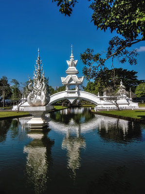 On the Grounds of Wat Rong Khun