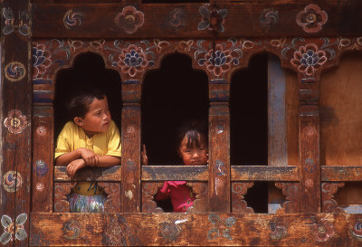 Children Watching Festival