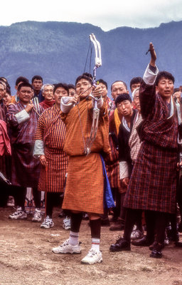 Archery is the Bhutan National Sport