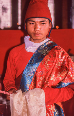 Young Monk at Festival