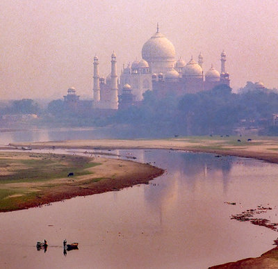 Taj Mahal in the Mist