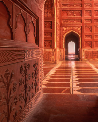 Taj Mahal Mosque Doorway