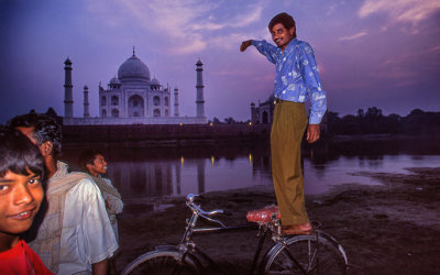 Evening View- Taj Mahal