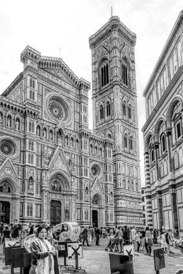 The Bacilica di Santa Maria del Fiore & Campanile di Giotto