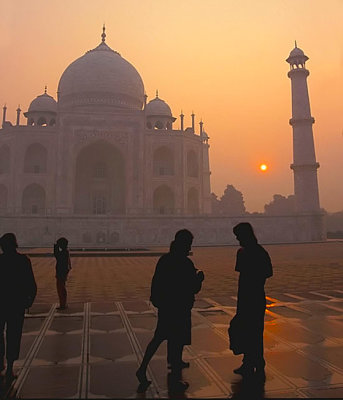 Taj Mahal Silhouettes