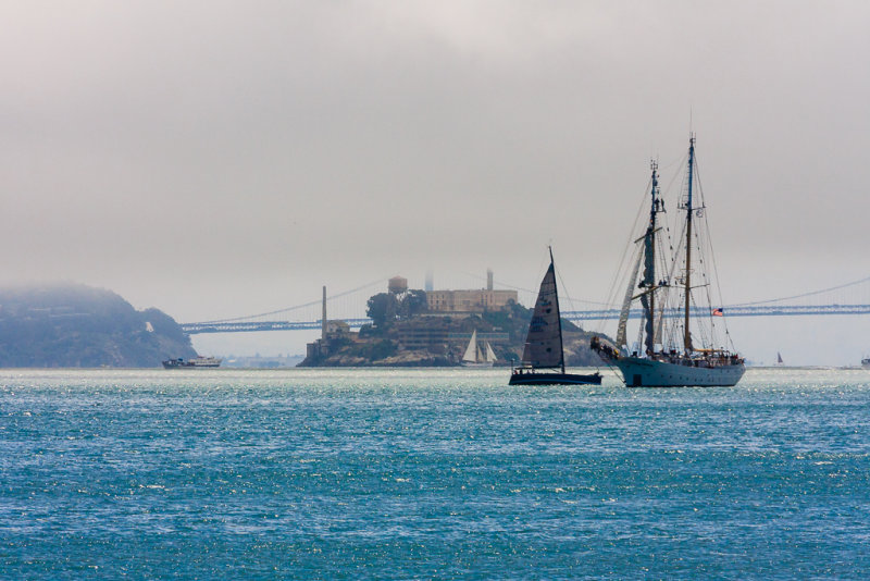 Alcatraz from Sausalito