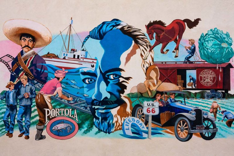 Mural, National Steinbeck Center