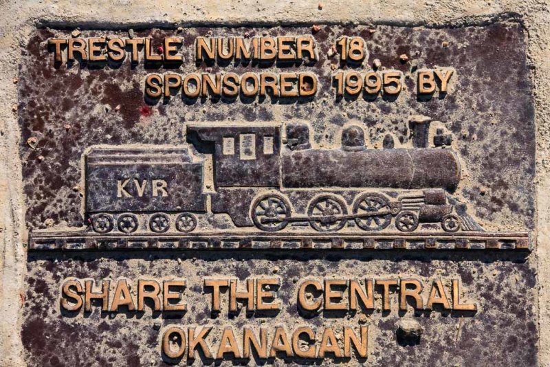 Historic Kettle Valley Railroad, Myra Canyon
