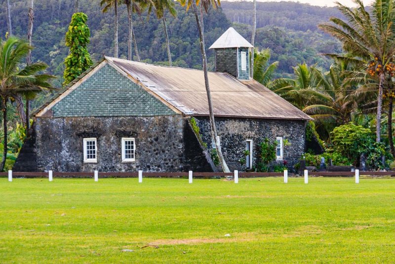 'Ihi'ihi o lehowa o na Kaua Church in the Keanae Peninsula