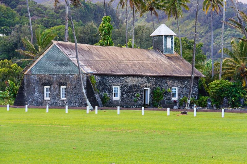 'Ihi'ihi o lehowa o na Kaua Church in the Keanae Peninsula