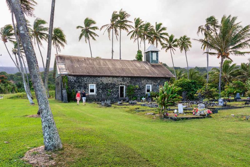 Ihiihi o lehowa o na Kaua Church in the Keanae Peninsula