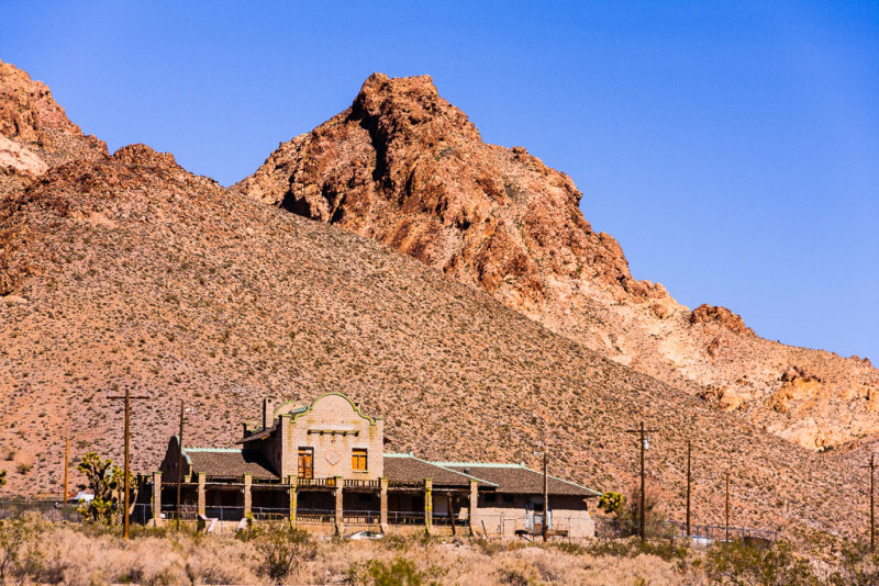 Las Vegas & Tonopah Train Depot - Erected 1909 