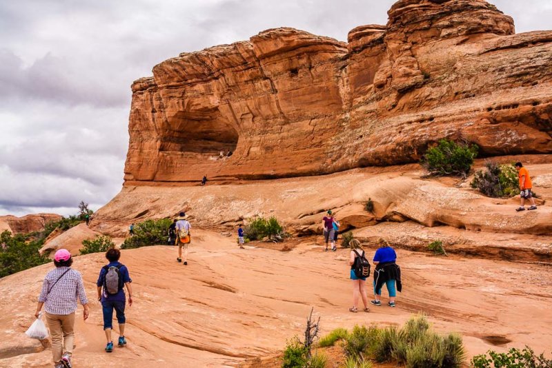Hike To Delicate Arch