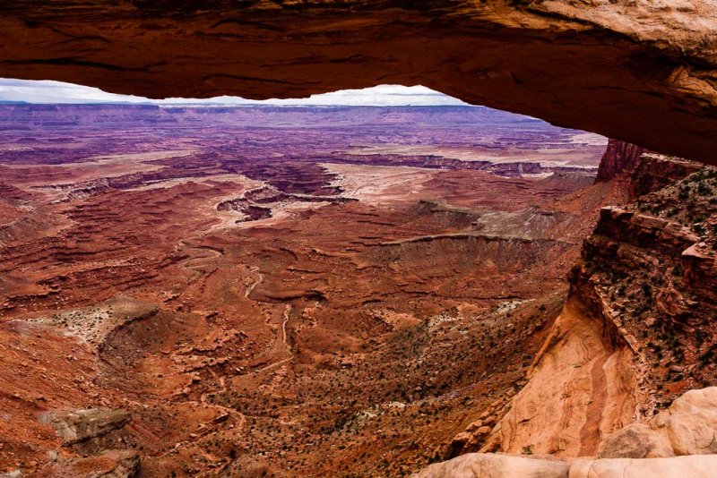 Through Mesa Arch