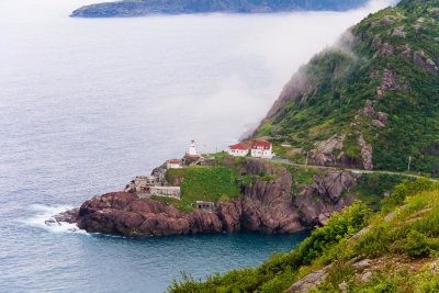 Fort Amherst At harbour Entrance - Dusk