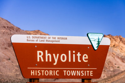 Rhyolite Historic Townsite, Nevada