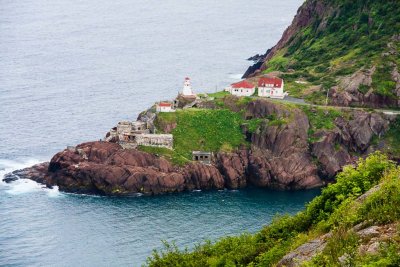 Fort Amherst At Harbour Entrance - Dusk