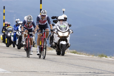 Bauke Mollema en Kenny Elissonde