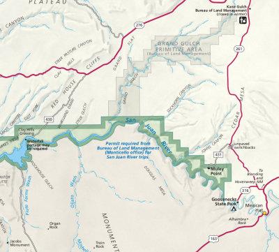 san juan and muley point from NPS Glen Canyon Map.jpg