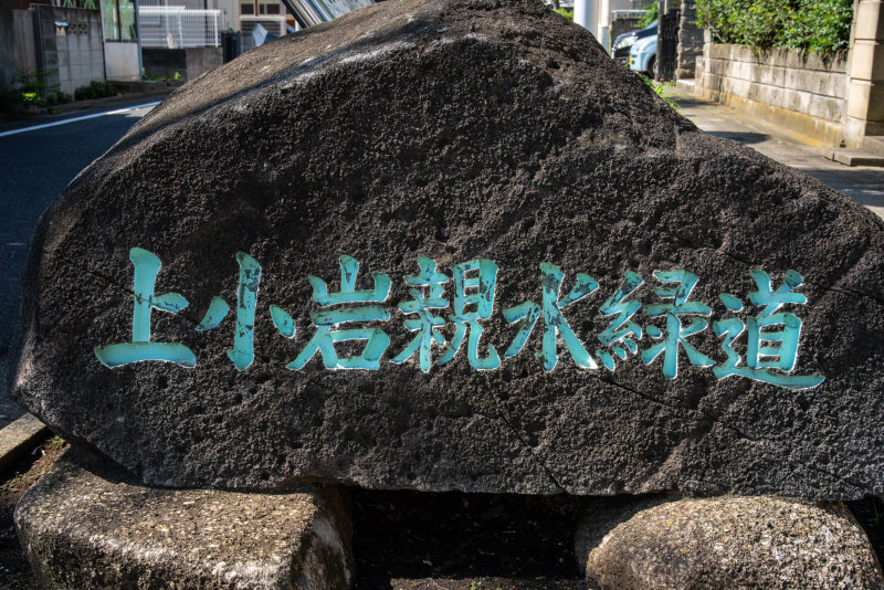 Storm drain park entrance sign