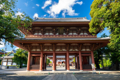 Honmonji Temple main gate