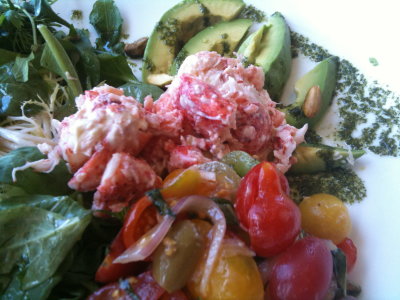 Lobster Garden Salad