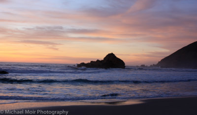 Mellow Sunset, Pfieffer Beach