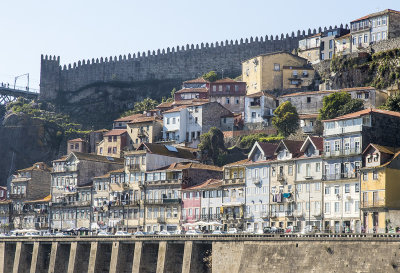 Along the riverfront in Porto