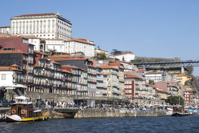 Porto skyline from the Duoro River