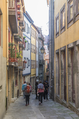 City street in Porto