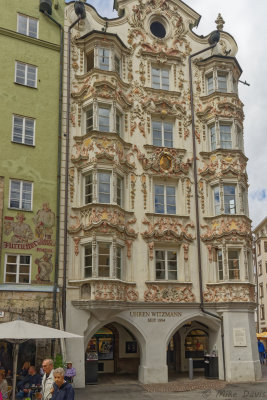 Ornate building in Innsbruck