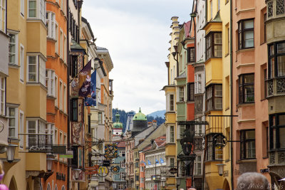 City street in Innsbruck