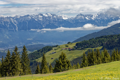 Mieminger Kette and Wetterstein mountain range