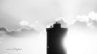 Infrared High Key Sunset