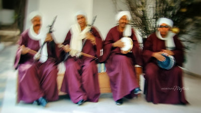 Folklore Musicians, Luxor.