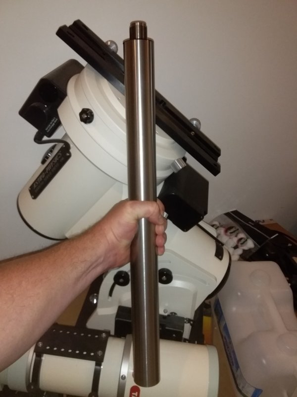 Now THAT is a counterweight shaft!