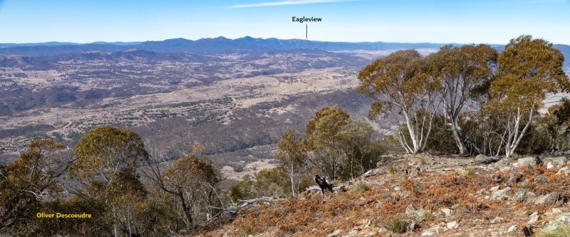Tinderry Mountains from Namadgi National Park ACT