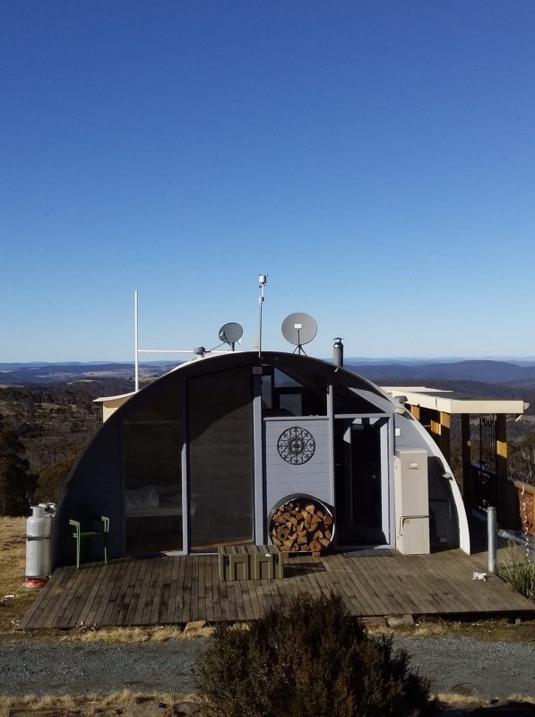 Weather station installed