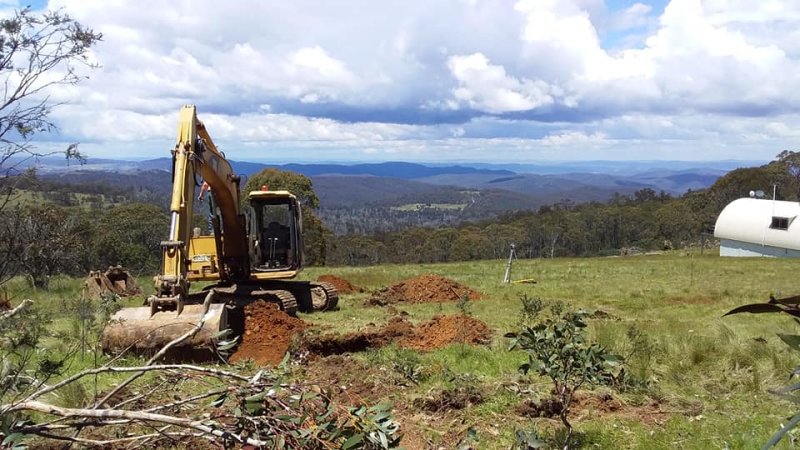 Site cutting starts