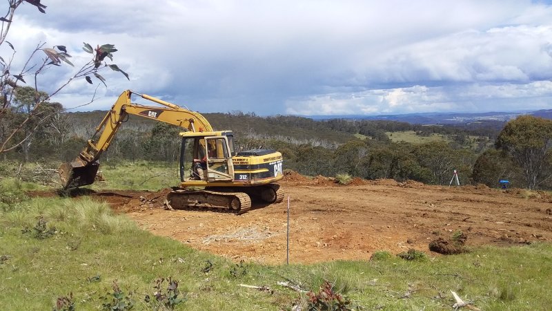 Site cut nearly there