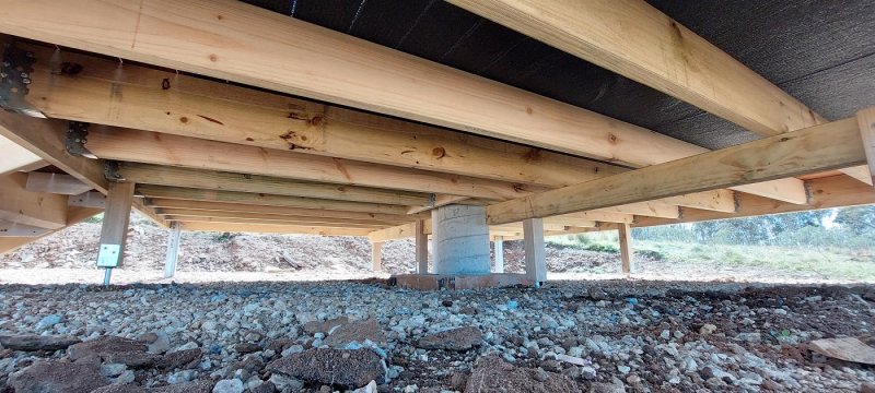 Under the deck